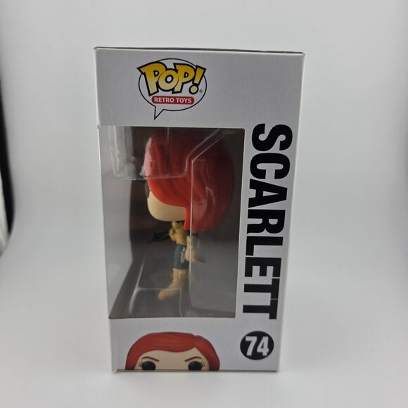 2021 Funko POP! Animation G.I. Joe Scarlett #74 Multicolor Vinyl Figure NEW - Picture 3 of 8
